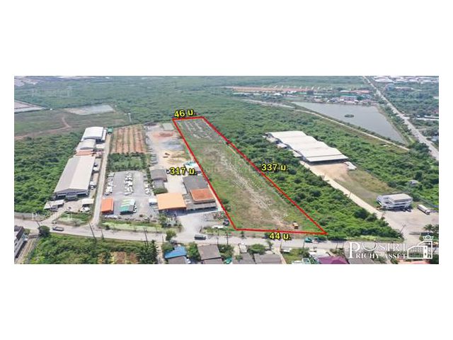ขายสวยสีม่วง 8ไร่เศษ ใกล้พระราม 2 และราคาพิเศษ เพียงไร่ละ 4ล้าน นิดๆ สร้าง โรงงานได้ทุกประเภท เทรลเลอร์ เข้าออกสะดวก
