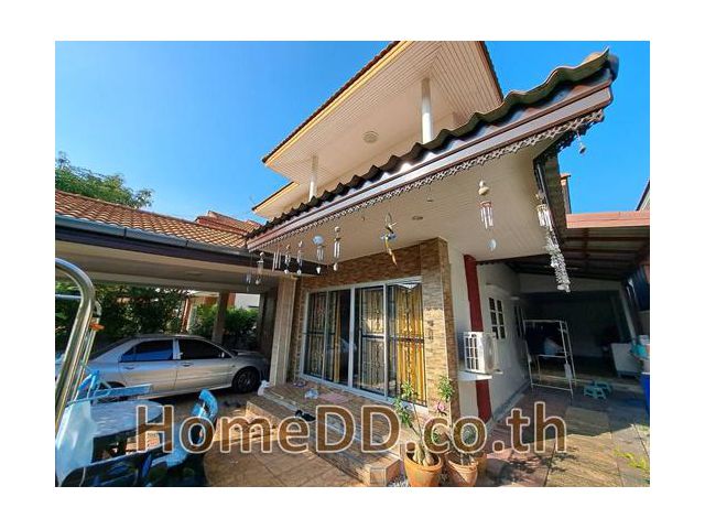 บ้านเดี่ยว 2 ชั้น หมู่บ้านเด่นชัย ซอยมังกร - ขันดี แพรกษา สมุทรปราการ H-6233