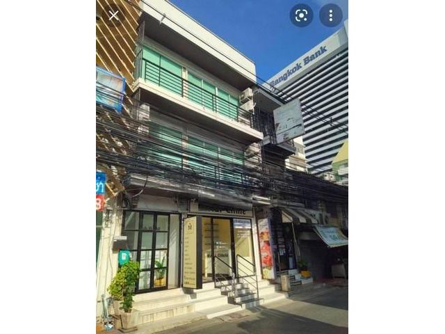 PPP1 ขายอาคาร 3 ชั้น ซอยพิพัฒน์ สีลม ซอย3 หลังธนาคารกรุงเทพ พร้อมคนเช่า ตรงข้ามTG CONDO Bangkok แหล่งธุรกิจ