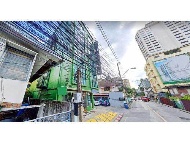 ขายใหม่่ ดาดฟ้าMRT ห้วยขวาง  มีลิฟท์ 48ตรว. 5ชั้น