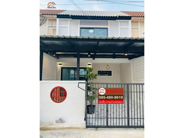 ทาวน์เฮ้าส์ 2 ชั้น พื้นที่ 16 ตร.ว. บ้านสไตล์มินิมอล ตกแต่งใหม่พร้อมอยู่  #หมู่บ้านพฤกษา45 #ถนนวัดลาดปลาดุก