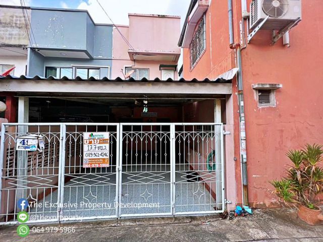 ขายด่วน ทาวน์เฮ้าส์ 2ชั้น ซอยนนทบุรี 46 (ซอยไทยานนท์ 16/2) ใกล้เซ็นทรัลรัตนาธิเบศร์ ราคาถูกมาก