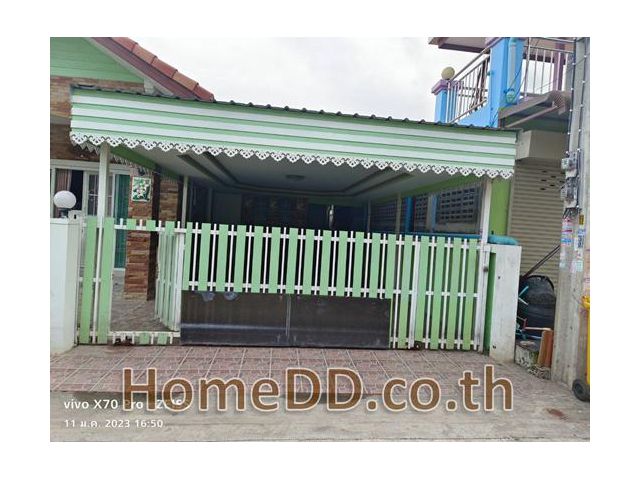 ขาย บ้านเดี่ยว 1 ชั้น โครงการบ้านชายคลอง เทพารักษ์ สมุทรปราการ ใกล้นิคมอุตสาหกรรมบางพลี H-6236