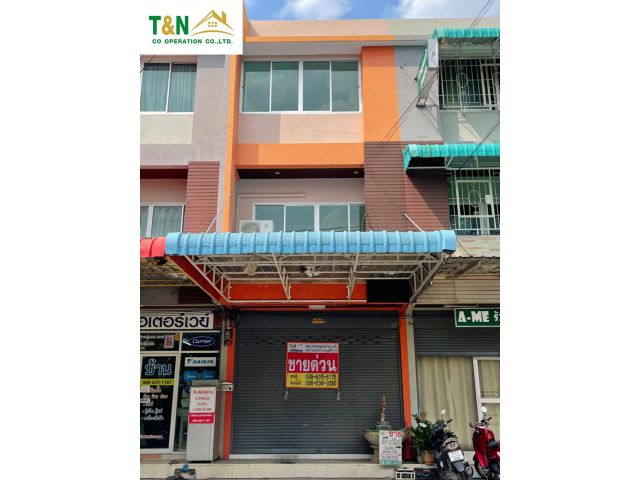 อาคารพาณิชย์ 3 ชั้น วัดไผ่เขียว ทุ่งสีกัน