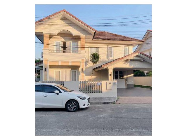 R7 บ้านเดี่ยวหลังใหญ่ แปลงหัวมุม เฟอร์ครบพร้อมอยู่