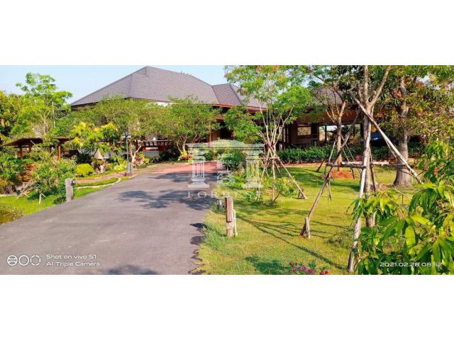 40604 ราคาพิเศษ ! ที่ดินพร้อมบ้านตากอากาศ ปากช่อง ธรรมชาติร่มรืน