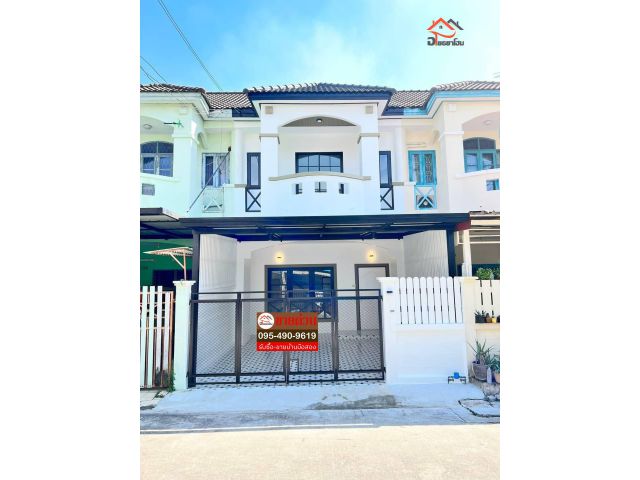 ทาวน์เฮ้าส์ 2 ชั้น พื้นที่ 20 ตร.ว. บ้านสวย ตกแต่งใหม่พร้อมอยู่ #หมู่บ้านร่มโพธิ์