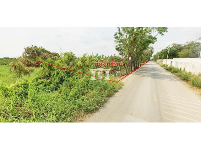 90665 ขายที่ดินถนนเศรษฐกิจ 1 ย่านสมุทรสาคร(ผังสีม่วง)