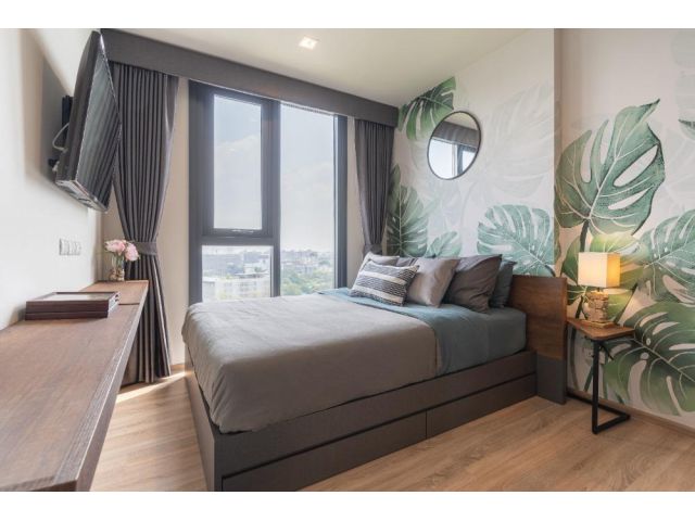 ขายคอนโด The Base Garden Rama 9 พื้นที่ 32 ตร.ม แต่งสวยมาก วิวโล่ง ขายพร้อมผู้เช่า (S05-0157)