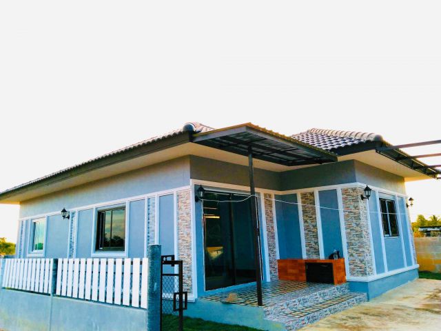 บ้านเดี่ยวสร้างใหม่ใกล้เมือง