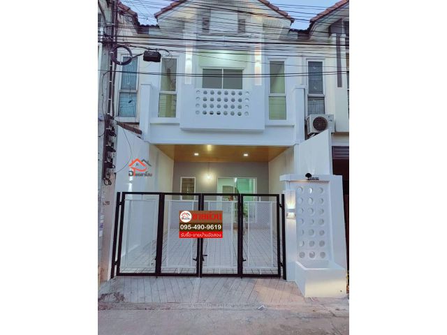 ทาวน์เฮ้าส์ 2 ชั้น พื้นที่ 18 ตร.ว. บ้านสวย ตกแต่งใหม่พร้อมอยู่ #หมู่บ้านเดอะทาวน์