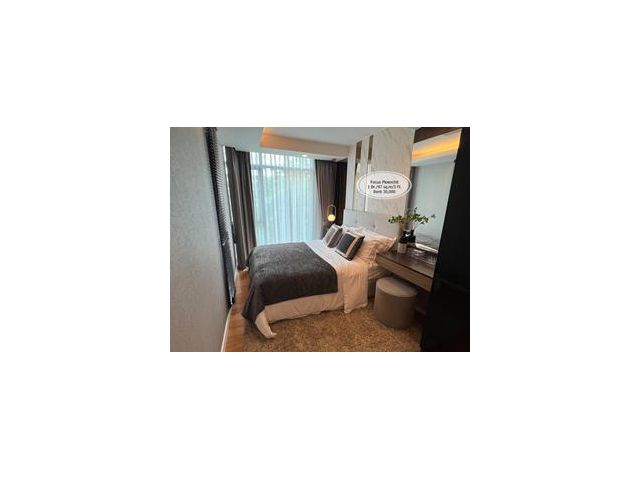 เช่า- Focus Ploenchit / 1 ห้องนอน / 47 ตร.ม. /ชั้น 3 ใกล้ BTS เพลินจิต  เช่า 30,000