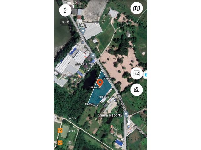 ที่ดินติดถนนช่องมะเฟือง 3-3-74ไร่ เหมา18 ล้าน ต.หนองรี อ.เมือง จ.ชลบุรี