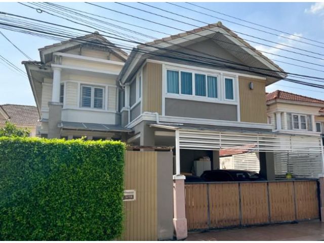 ขายบ้านเดี่ยว ชวนชื่นแคราย ถนนเลี่ยงเมืองนนทบุรี
