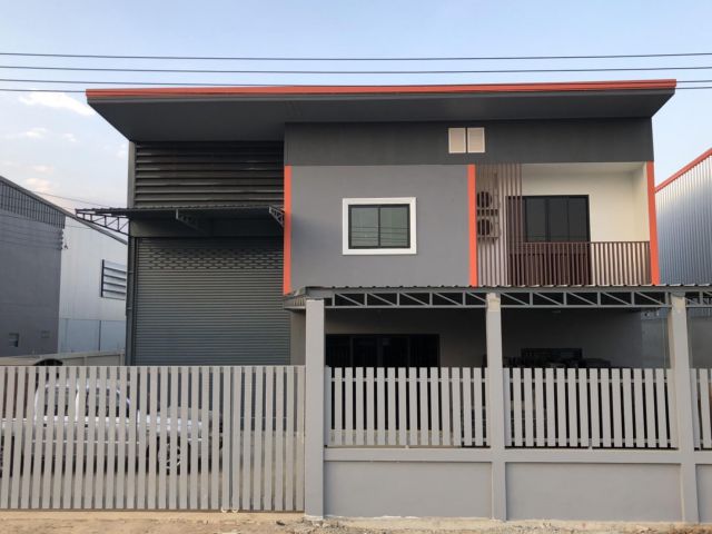 ให้เช่า โกดัง ขนาด 650ตรม. พร้อมออฟฟิศ สร้างใหม่ ย่านลำลูกกาคลอง 7 ปทุมธานี รถคอนเทรนเนอร์เข้าได้