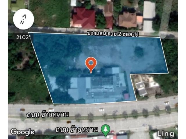 ที่ติดถนนข้าวหลามใกล้หาดบางแสน 4-2-97ไร่ เหมา200ล้าน ต.แสนสุข อ.เมือง จ.ชลบุรี