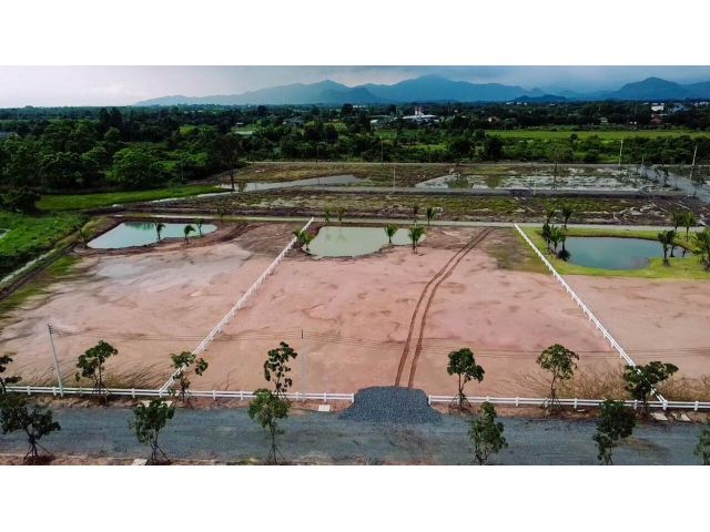 ขายที่ดินจัดสรรพรหมณี เริ่มต้น 2 ไร่ ถมแล้ว ใกล้ถ.เส้นรังสิต-นครนายก305 - 750 เมตร เมืองนครนายก นครนายก