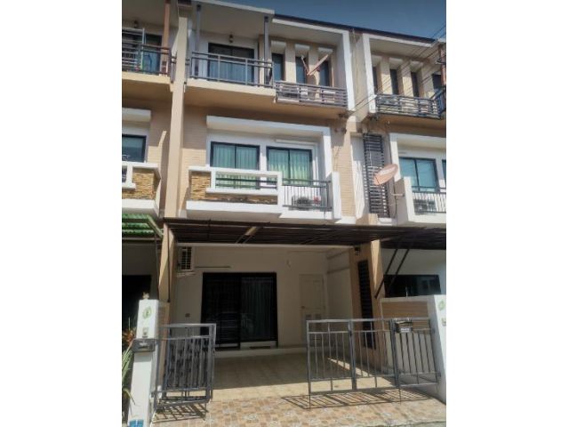 ให้เช่าทาวน์โฮม3ชั้น หมู่บ้านไทม์โฮม หัวหมาก 24