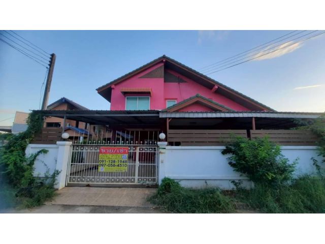 ขาย-เช่า บ้านเดี่ยว2ชั้น ม.ชิดชล(ติดปั้มปตท.โกทา)