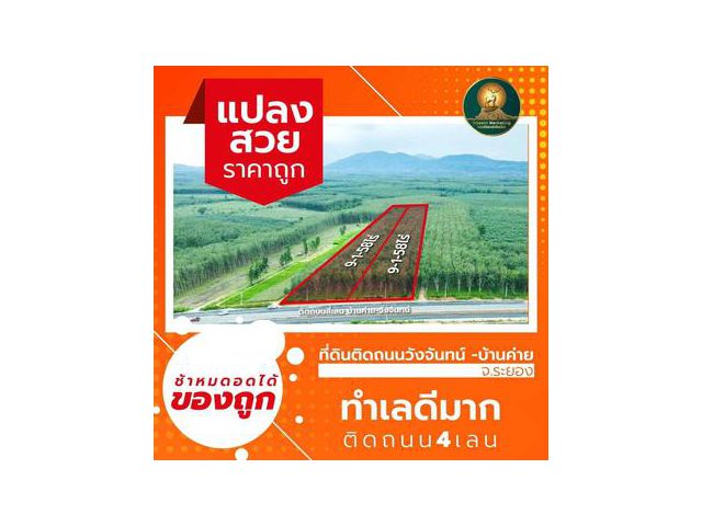 ช้าหมด อดได้ที่ดินถูก ติดถนน 4 เลน
