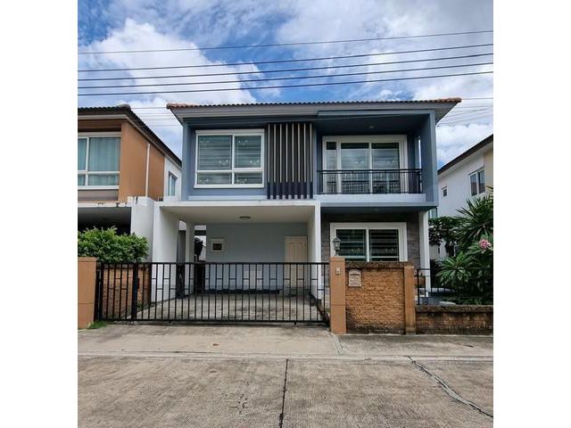 For Rent เช่า บ้านเดี่ยว หมู่บ้านโกลเด้นวิลเลจ อ่อนนุช-พัฒนาการ อ่อนนุช 65 แยก 14 ใกล้แอร์พอตลิงค์ทับช้าง