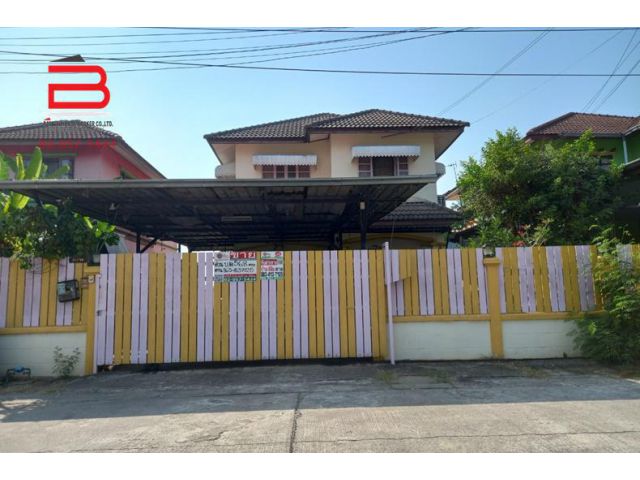 บ้านเดี่ยว 2 ชั้น หมู่บ้าน เค.ซี.การ์เด้นโฮม 5 เนื้อที่ 56.8 ตรว. ถนนนิมิตใหม่ เขตมีนบุรี