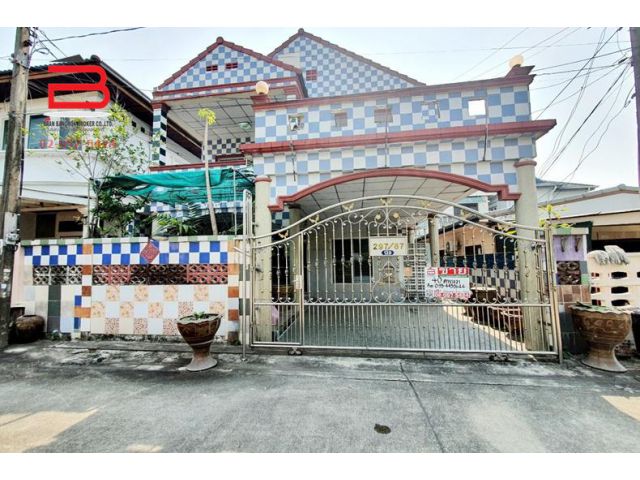 บ้านเดี่ยว 2 ชั้น โครงการ ชัยวิวัฒน์ 3 เนื้อที่ 40 ตรว. ถนนงามวงศ์วาน อ.เมืองนนทบุรี จ.นนทบุรี