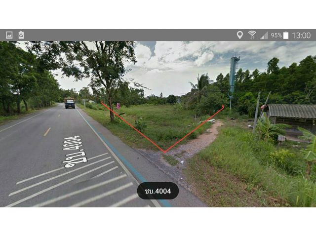 ขายที่ดิน 2-3-91 ไร่ ผังเมืองสีเหลืองอ่อน ต.หมอนนาง อ.พนัสนิคม จ.ชลบุรี