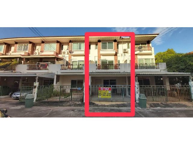 ขายทาวน์โฮม3ชั้น21วา ม.ศุภาลัยพาร์ควิลล์ศรีจันทร์