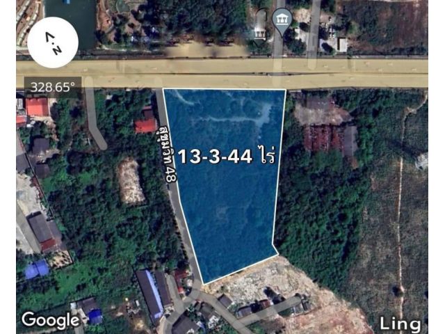 ที่ดินติดสุขุมวิทระยอง 13-3-44ไร่ ไร่ละ 20ล้าน ต.เนินพระอ.เมือง จ.ระยอง ตรงข้ามศูนย์ราชการ เมืองระยอง