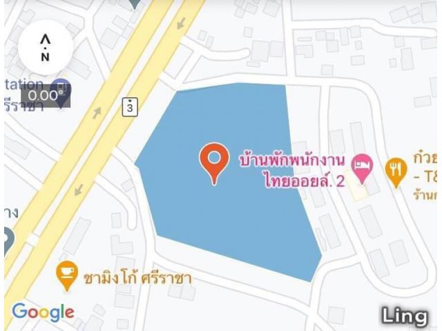 ที่ดินติดสุขุมวิทหน้าหมู่บ้านไทยออยล์ 9-2-86ไร่  ขายไร่ละ 40ล้าน ต.บางพระ อ.ศรีราชา จ.ชลบุรี