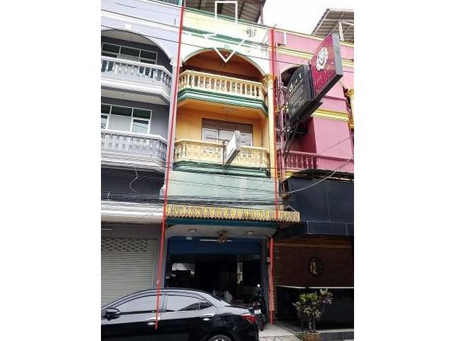 ขายอาคารพาณชิย์ 3 ชั้น อ. บางละมุง จ. ชลบุรี