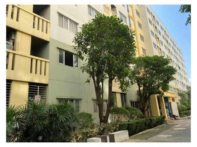 ขายคอนโดลุมพินีทาวน์ รัตนาธิเบศร์  (รหัสทรัพย์ 202311 ) ต.ตลาดขวัญ อ.เมือง จ.นนทบุรี  ขนาด 28.32 อาคาร A2 ชั้น 4 วิวสวน