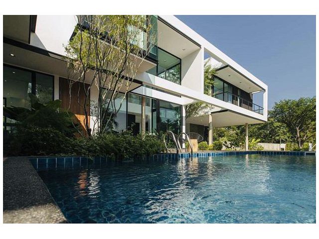 บ้านเช่าสันกำแพง Pool villa เนื้อที่ 110 ตร.ว เช่า 150,000 บาท/เดือน พร้อมเฟอร์นิเจอร์