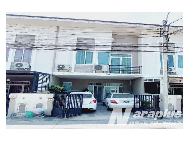 Listing :No.66020118 : ขายทาวน์เฮ้าส์ 2 ชั้น ม.คาซ่า ซิตี้ บางนา ติดเมกะ - บางนา ทำเลสุดคุ้มราคาดี หน้าบ้านหันหน้าสวน