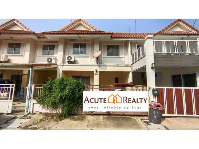 ขายทาวน์เฮ้าส์ 2 ชั้นหมู่บ้านพฤกษา37 บางใหญ่
