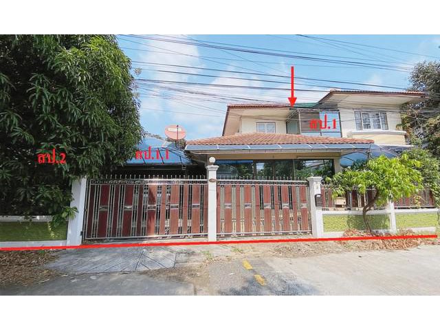 ขายบ้านเดี่ยว 2 ชั้น  หมู่บ้าน ธวัชพงศ์ บางบอน