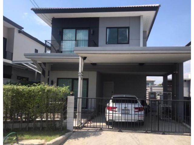 ขายบ้านเดี่ยว เซนโทร ราชพฤกษ์-สวนผัก เนื้อที่ 54 ตรว พร้อมผู้เช่า