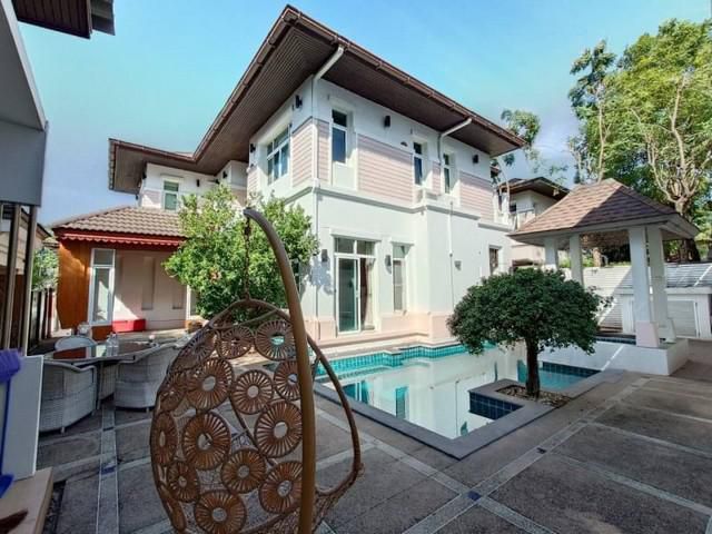 [H304]บ้านเดี่ยว หลังใหญ่ พร้อมสระว่ายน้ำ ย่านลาดพร้าว