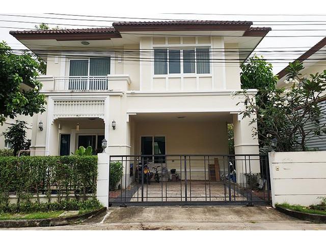 ขายบ้านเดี่ยว  หมู่บ้านเดอะเซ็นโทร รัตนาธิเบศร์