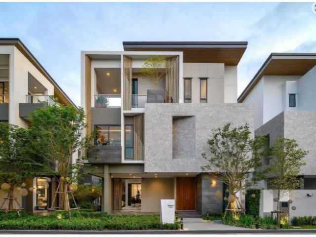 ให้เช่าบ้านเดี่ยว 3 ชั้น The gentry พัฒนาการ มี 4ห้องนอน 5ห้องน้ำ