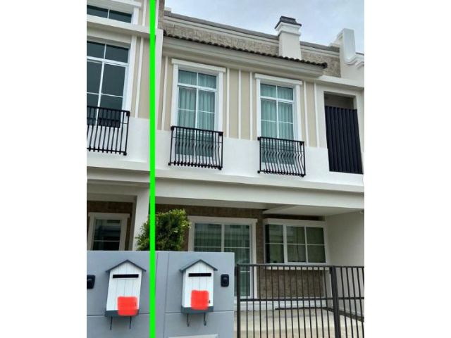 ให้เช่าทาวน์โฮม2 ชั้น อินดี้2 บางนา รามคำแหง 2
