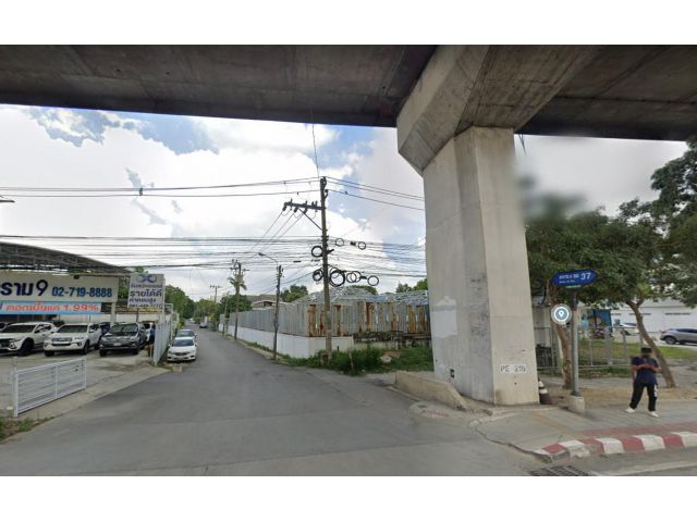 ขายที่ดินพระราม 9 ซอยทะลุรามคำแหง ทำเลดีใกล้ The mallรามคำแหง12 และใกล้ MRT