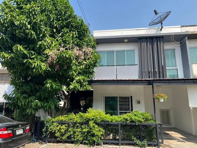 PM14 ให้เช่า ทาวน์เฮ้าส์ 2 ชั้น พรีเว่ เอกมัย-รามอินทรา PRIVET EKKAMAI-RAMINDRA หลังมุม หน้ากว้าง มีพื้นที่สวนด้านข้าง ย