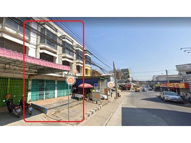 ถ.กลางเมือง รอบเมืองอาคารพาณิชย์ 2 คูหา 3 ชั้น 38 ตรว.