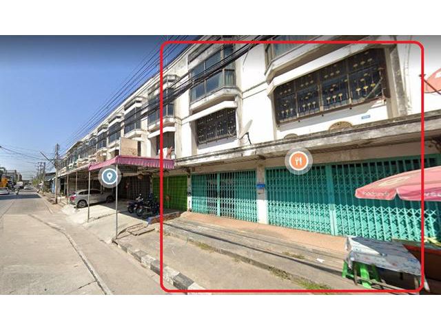 ถ.กลางเมือง รอบเมือง อาคารพาณิชย์ 2 คูหา 3 ชั้น 38 ตรว.