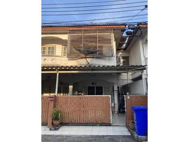 บ้านทาวเฮาส์บ้านเปี่ยมสุข1​ซอยวัดบางโค
