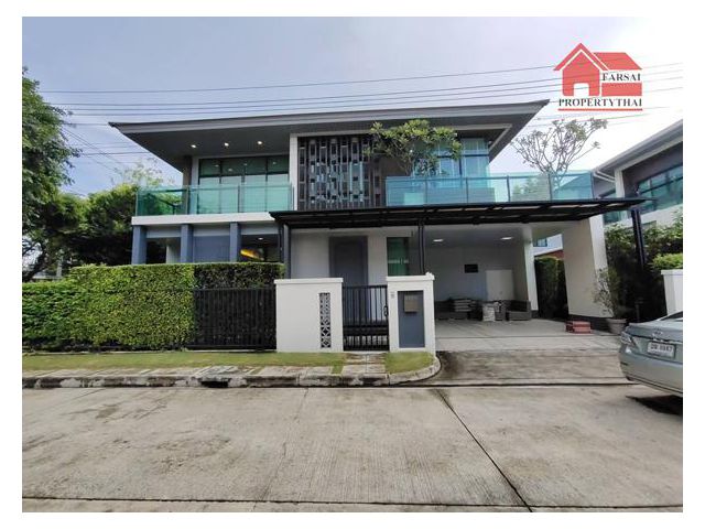 ขายบ้านเดี่ยวหรู 2 ชั้น88.3 วา 4นอน 3น้ำ แอร์ เฟอร์นิเจอร์ครบ พัฒนาการ