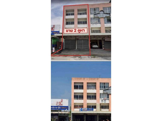 ขายตึกแถว 4 ชั้น ทำเลทำกิจการค้ารุ่งเรือง ติดตลาดพระราม 5 อยู่ติดถนนใหญ่ ถนนนครอินทร์