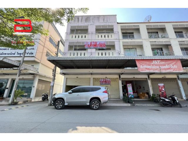 อาคารพาณิชย์ 2 คูหา ศุภลักษณ์พาณิชย์โฮม หลังมุม เนื้อที่ 43.4 ตรว. ถนนรังสิต-นครนายก อ.ธัญบุรี จ.ปทุมธานี